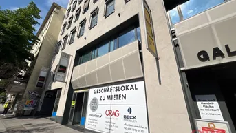 Expose Geschäftsfläche mit Außenpräsenz in der Galerie Wieden zu mieten!
