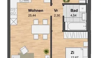 Expose 2,5 ZIMMER-WOHNUNG - 1.MONAT MIETFREI- MIT BALKON - 8020 Graz
