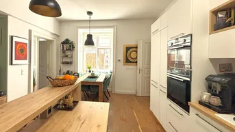 Expose Absolute Ruhelage - 3 Zimmer im Altbau mit Terrasse, Ausrichtung zum Innenhof - zu kaufen in 1090 Wien