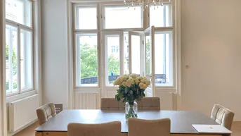 Expose Großzügige, sanierte Altbauwohnung mit Balkon, Stellplatz und Weinkeller im Botschaftsviertel - zu kaufen in 1040 Wien