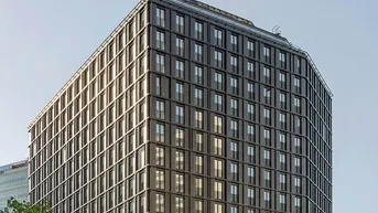 Expose Sonnige 1 1/2 Zimmer-Wohnung – Erstbezug in den DC Flats - zu mieten in 1220 Wien
