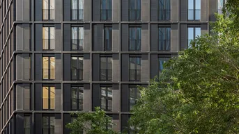 Expose Smarte 1 Zimmer-Wohnung – Erstbezug in den DC Flats - zu mieten in 1220 Wien
