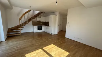 Expose Traumhafte 2,5-Zimmer-DG-Maisonette mit Freifläche in ländlicher Lage zu mieten in 1230 Wien