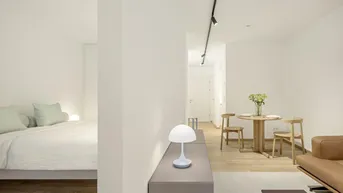 Expose Erstbezug in den DC Flats: 1,5-Zimmer Erdgeschoßwohnung mit Terrasse – zu mieten in 1220 Wien