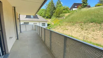 Expose Eckwohnung mit 30 m² Terrasse - Luftwärmepumpe - Tageslichtbad - bezugsfertig zu kaufen in 2391 Kaltenleutgeben