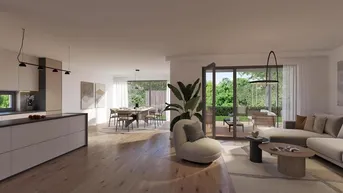 Expose Gartenwohnung - 2 Geschossig mit 120m² Wohnfläche und 240m² Garten!