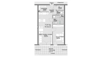 Expose Vermietete ANLEGERWOHNUNG | 3,18% Rendite | 2-Zimmerwohnung mit Balkon in Liezen