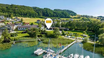 Expose Moderne 2-Zimmer-Wohnung in Mattsee: Erstbezug mit Balkon und Seezugang