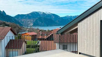 Expose Traumhafte Dachgeschoßwohnung in Steinbach am Attersee: Erstbezug mit Balkon und Terrasse!