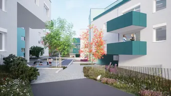 Expose Neubau-Wohnung mit kleinem Garten in Stockerau