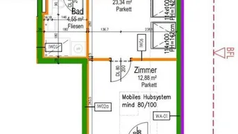 Expose Neubauwohnung in 1220 Wien ~ 2 Zimmer ~ 45 m² ~ nahe U2 Stadtion Aspern