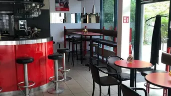 Expose Geschäftslokal ~ 90 m² + bewilligter Schanigarten ~ momentan eine Gastronomie