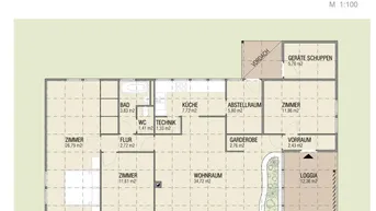 Expose Rarität: Roland Rainer Bungalow am Fuße des Roten Berges