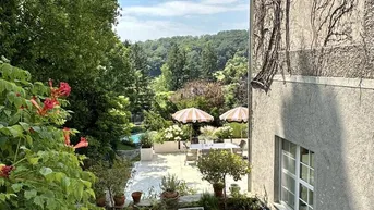 Expose Opulente Maisonette-Wohnung mit Garten, Pool und Garage nächst Pötzleinsdorfer Schlosspark