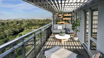 Expose Penthouse-Feeling! „On the TOP of the tower“ inkl. 21 m² Terrasse und unverbauten Fernblick!