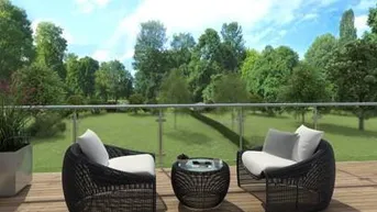 Expose LUXUS NEUBAU Ruhe- und Parklage! 4 Zimmer Terrassenwohnung inkl. 2 Terrassen in Baden - Innenstadt!