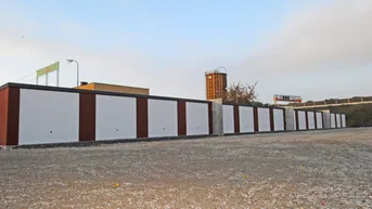 Expose Schwechat - Garagenboxen zu mieten - ideal für Hobbybastler und Einsteller!