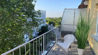Expose PREISHIT | 2 Zimmer Dachterrassenwohnung in Schwechat | direkt beim Einkaufszentrum | voll möbliert | EUR 179.000,-