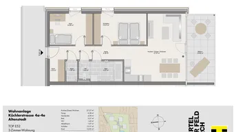Expose 3-Zimmer-Terrassenwohnung