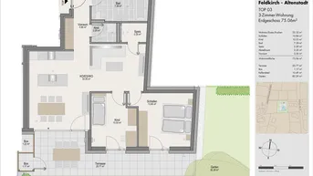 Expose 3-Zimmer-Gartenwohnung