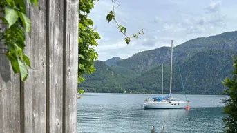 Expose Baugrundstück mit Seeblick und Badeplatz Attersee