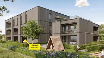 Expose 3-Zimmerwohnung mit Garten | C03