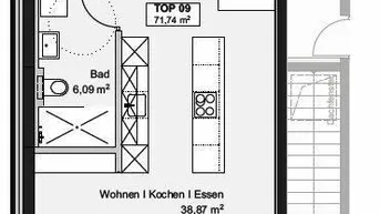 Expose 3-Zimmer-Dachgeschosswohnung mit Ausblick | Whg D09