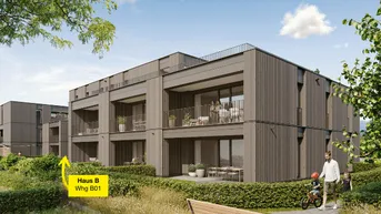 Expose 4-Zimmerwohnung mit Garten |B01
