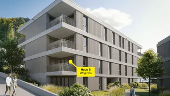 Expose 2-Zimmerwohnung mit Terrasse| B04