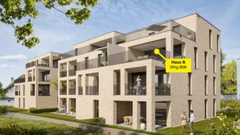 Expose 3-Zimmer-Terrassenwohnung in Stadtnähe | B06