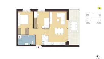Expose 3-Zimmerwohnung mit Garten | B01