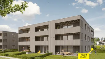 Expose 3-Zimmerwohnung mit Garten | B01