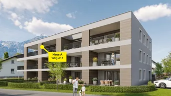 Expose 4-Zimmer-Dachgeschosswohnung mit großer Terrasse | A11