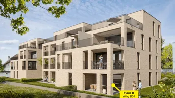Expose Geräumige 3-Zimmer-Gartenwohnung in Stadtnähe | B01