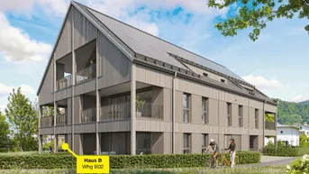 Expose 3-Zimmerwohnung mit Garten | B02