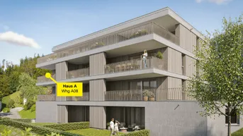 Expose 3-Zimmerwohnung mit Terrasse | A08