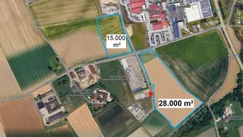Expose an der Osttangente nahe Autobahnauffahrt Sattledt bis zu 40.000 m2 - WIEDER VERFÜGBAR