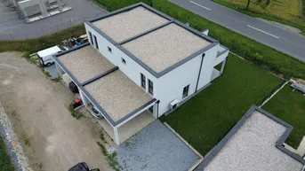 Expose 2 neu gebaute Doppelhaushälften an der Stadteinfahrt Perg - 4 Schlafzimmer plus HAUS in der 3. Reihe