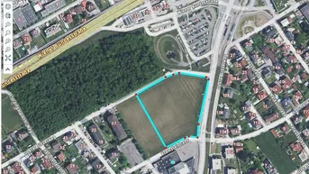 Expose Gewerbegrundstück mit MB1 Widmung an der Trauner Kreuzung