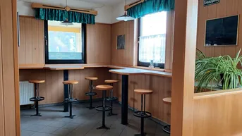 Expose Verkaufskiosk mit Buffetbetrieb!