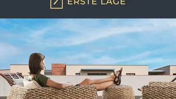 Expose ERSTE LAGE: Penthouse-Wohnung mit großzügigen Freifl�ächen in Ost- und Westausrichtung, sehr großzügiger Wohn-Essbereich