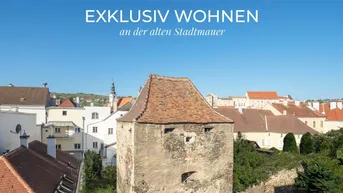 Expose Krems, Altstadt, Neubau, Erstbezug: 3 Zimmer, 73 m² Wfl., 24 m² Außenbereiche, H8/T4