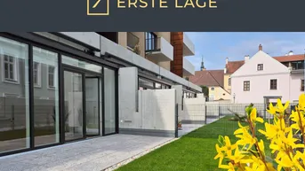 Expose Krems, Altstadt, Neubau, Erstbezug: 2 Zimmer, 55 m² Wfl., Terrasse, Garten, H12/T4