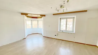 Expose Pradler Saggen: 4 Zimmer sanierungsbedürftig
