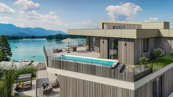 Expose Leben am Faaker See - Exklusive Pentouse Wohnung mit beeindruckendem See- und Bergblick (Top 7)