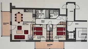 Expose Entspannt Wohnen – Charmante 3-Zimmer-Wohnung mit Kamin