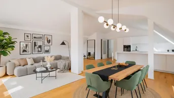 Expose Wohnen über den Dächern von Wals – Penthouse mit Bergblick &amp; Privatsphäre
