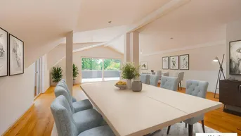 Expose Wohnen über den Dächern von Wals – Penthouse mit Bergblick &amp; Privatsphäre