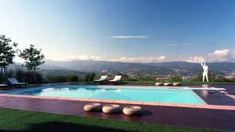 Expose Exquisite Villa: Moderner Charme, Pool und atemberaubender Meerblick in Diano Marina