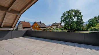 Expose Wohnen über den Dächern von Wals – Penthouse mit Bergblick &amp; Privatsphäre